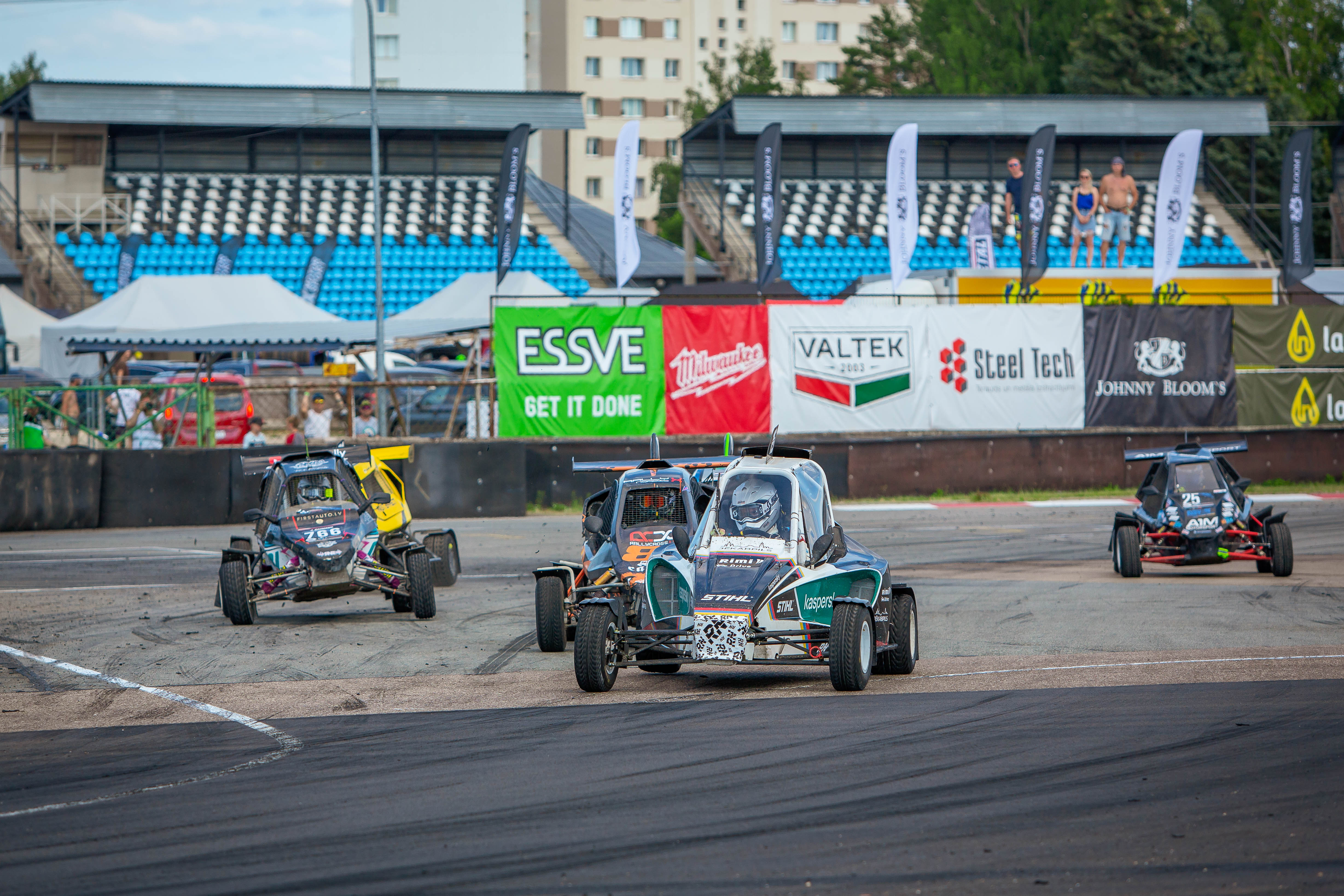 Track Rallycross Rallycross season opening in Biķernieki track