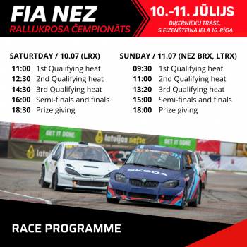 RACE PROGRAMME