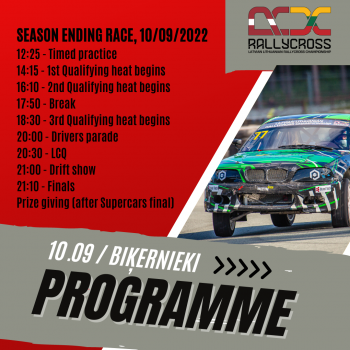 RACE PROGRAMME